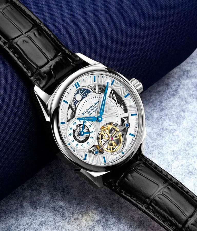 Часы Stuhrling Legacy 943A.01 — механические, сталь металл