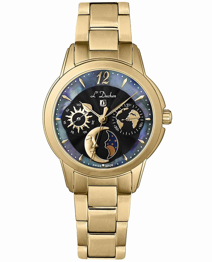Часы L'Duchen Celeste D 857.20.31 — женские, перламутровый