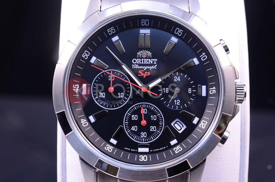 Часы Orient KV00003B (FKV00003B) — металл сталь, Япония