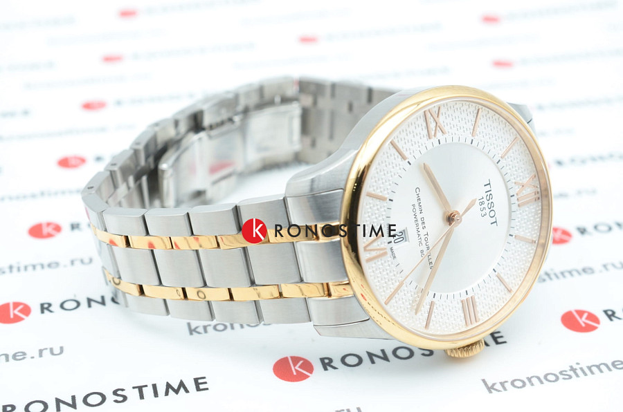 Часы Tissot Chemin des Tourelles Powermatic 80 T099.407.22.038.01 — механические, Швейцария, мужские