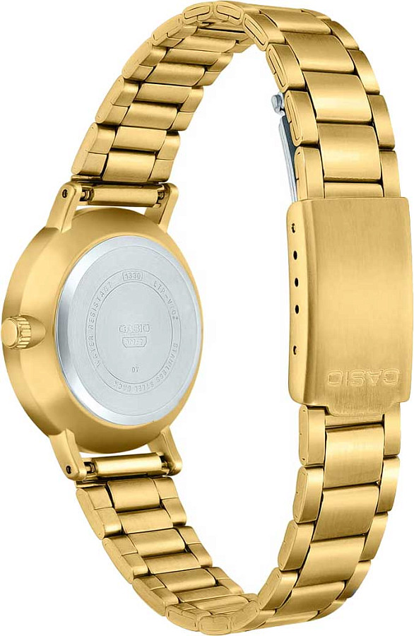 Часы Casio Collection LTP-VT02G-3AUDF (LTP-VT02G-3A) — кварцевые, металл сталь