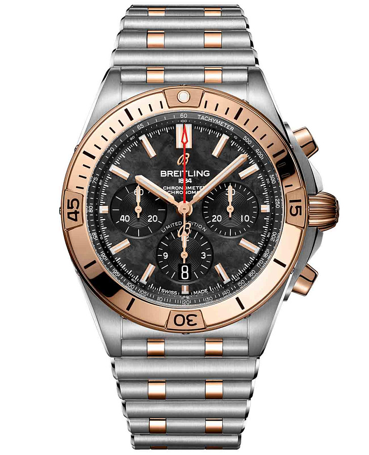 Часы Breitling Chronomat B01 42 UB01341A1B1U1 — мужские, черный