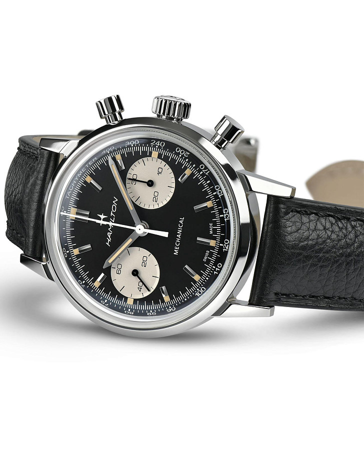 Часы Hamilton American Classic Intra-Matic Chronograph H H38429730 — Швейцария, механические