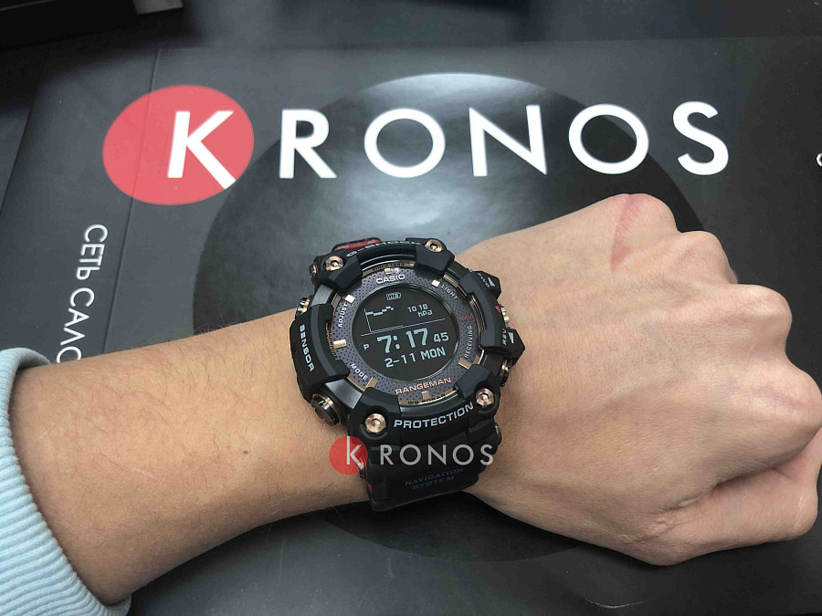 Часы Casio G-Shock GPR-B1000TF-1 — черный, электронные