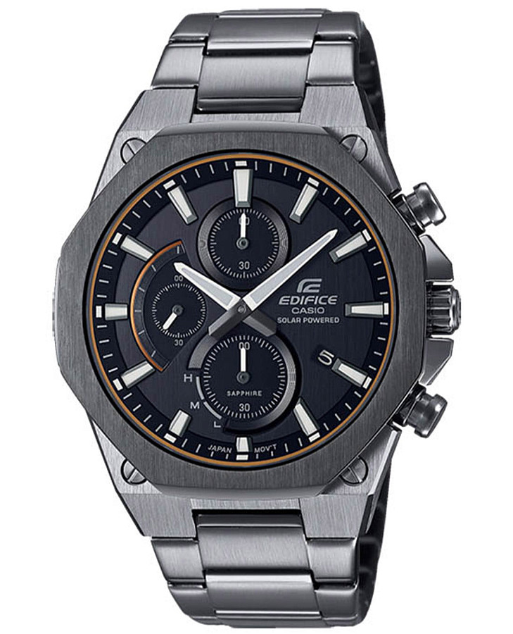 Часы Casio Edifice EFS-S570DC-1A — мужские, серый
