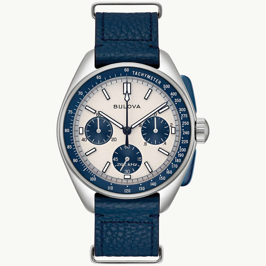 Часы Bulova Lunar Pilot Chronograph 98K112 — нержавеющая сталь, мужские