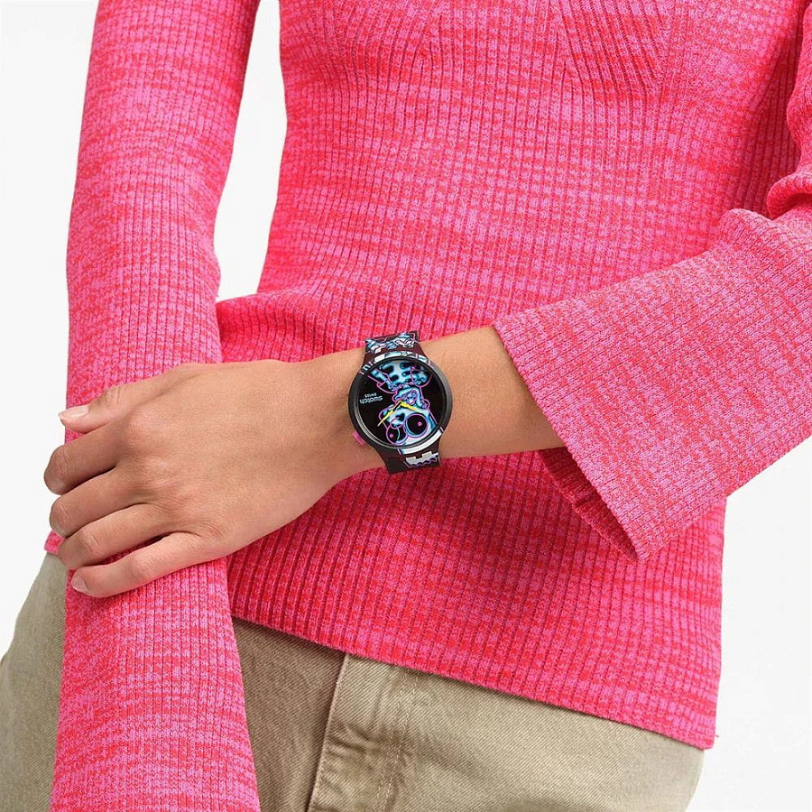 Часы Swatch Big Bold Standard SB01Z105 — мужские, силикон