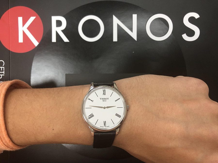 Часы Tissot Tradition 5.5 T063.409.16.018.00 — Швейцария, кварцевые
