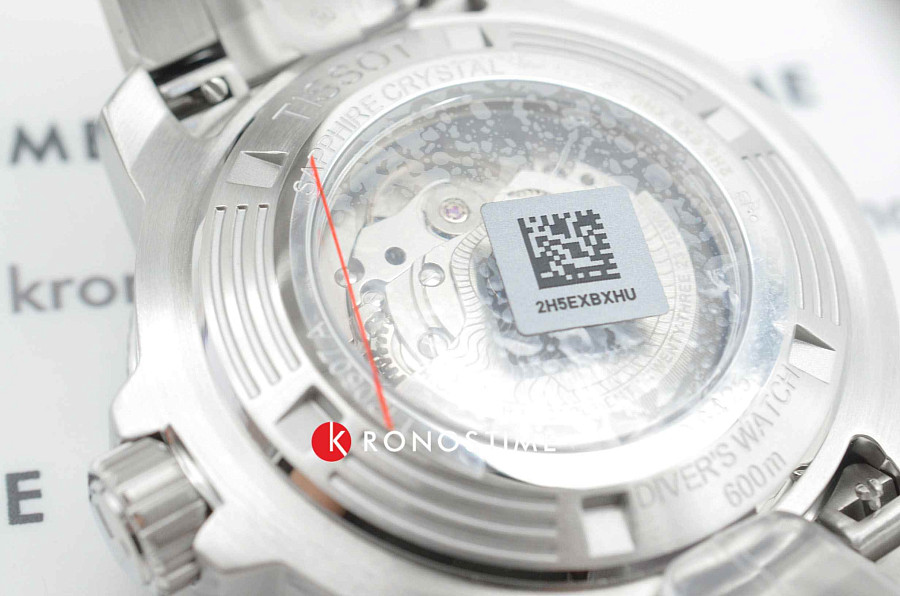 Часы Tissot Seastar 2000 Professional Powermatic 80 T120.607.11.041.01 — мужские, серебристый