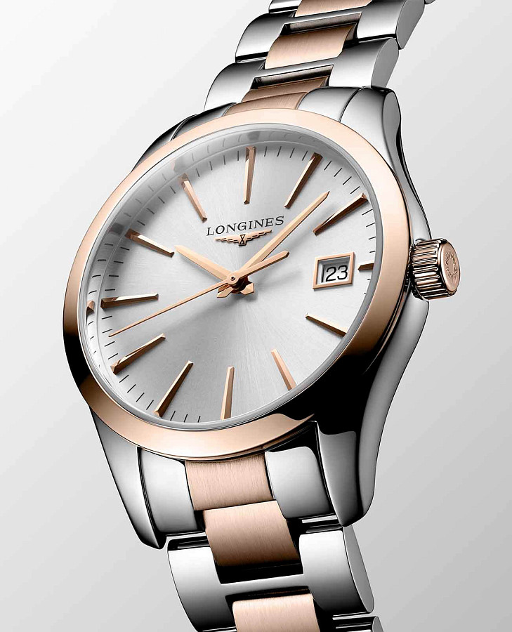 Часы Longines Conquest Classic L2.386.3.72.7 — сталь металл, Швейцария