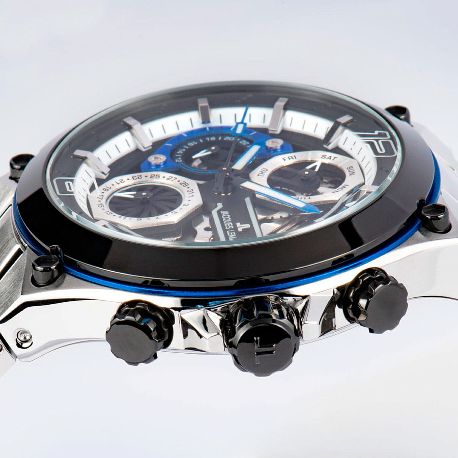 Часы Jacques Lemans Sport 1-2150D — металл сталь, Австрия