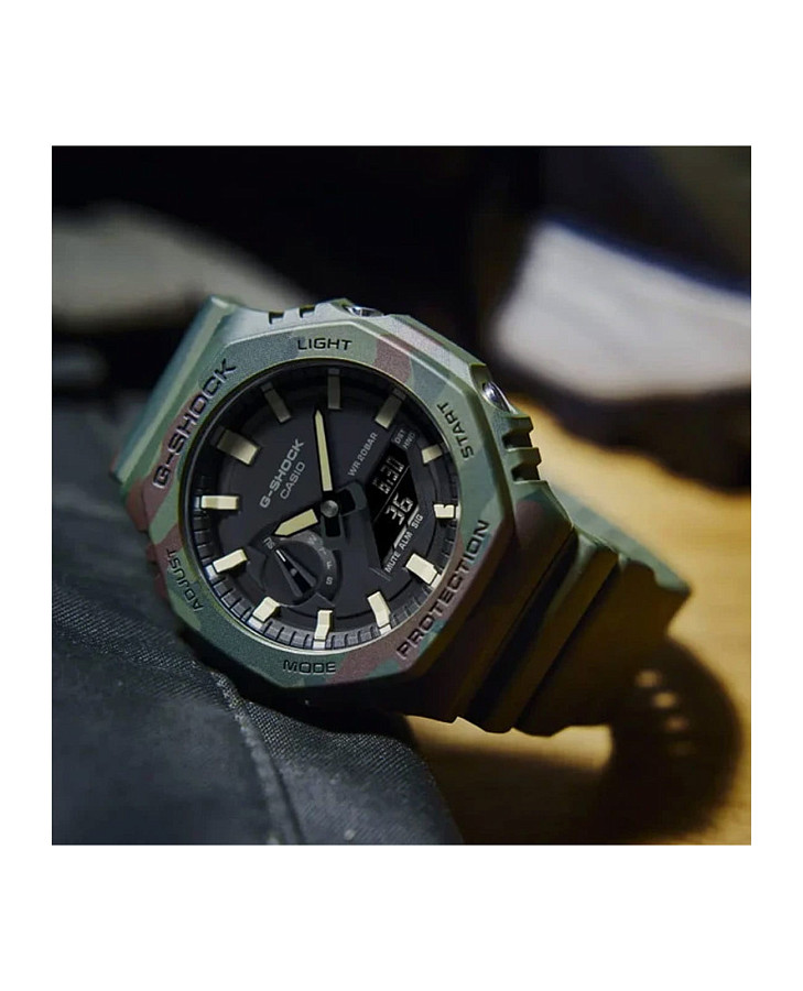 Часы Casio G-Shock GAE-2100WE-3A — черный, электронные