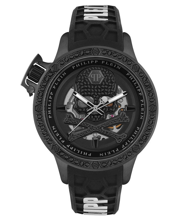 Часы Philipp Plein Plein Rich PWUAA0423 — мужские, черный