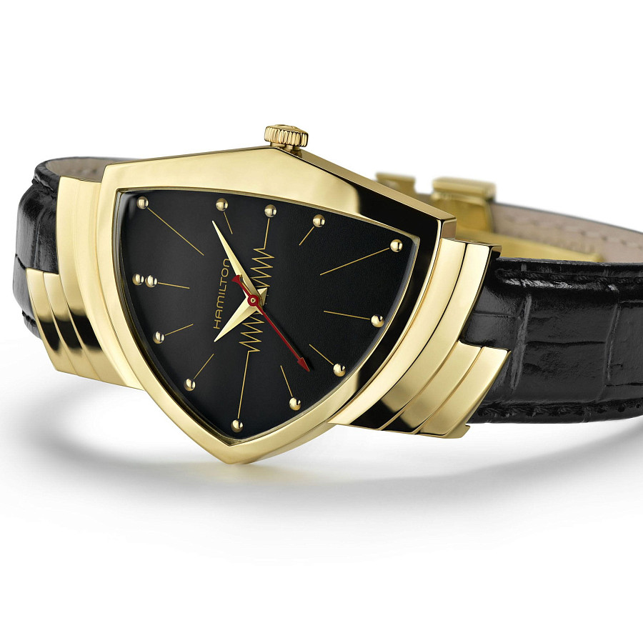 Часы Hamilton Ventura Quartz Gold Limited Edition H24311730 — артикул H24311730