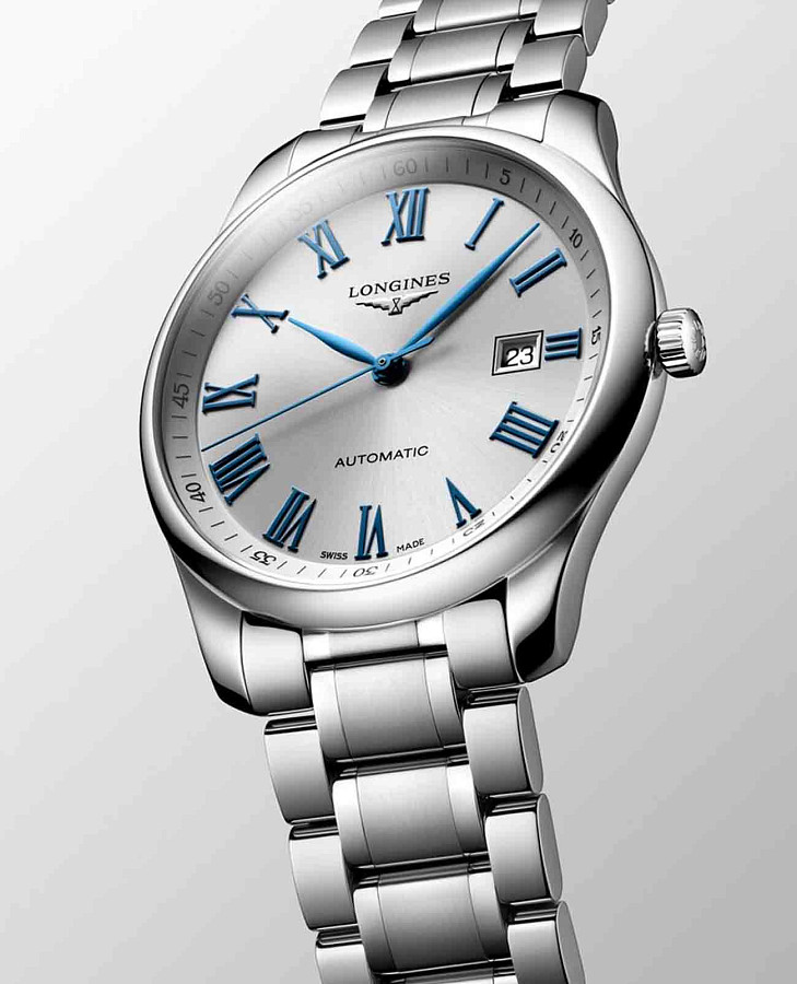 Часы Longines Master Collection L2.893.4.79.6 — серебристый, сталь металл