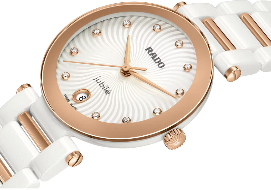 Часы Rado LaCoupole Diamonds R22240703 — кварцевые, керамика