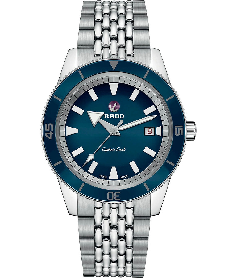 Часы Rado Captain Cook Automatic R32505203 — мужские, синий