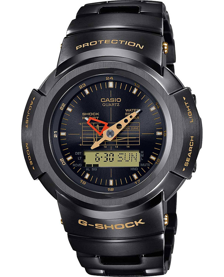 Часы Casio G-Shock AWM-500GC-1AJR — мужские, черный