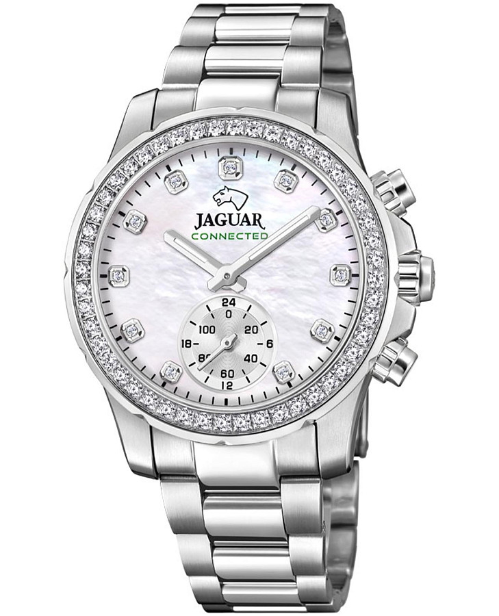 Часы Jaguar Connected Lady J980/1 — женские, серебристый