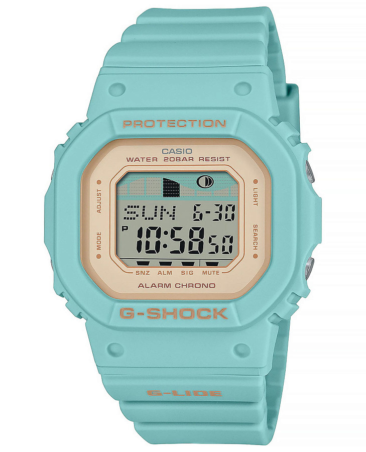 Часы Casio G-Shock GLX-S5600-3 — женские, бежевый