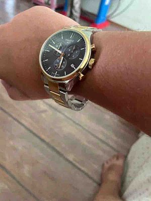Фото покупателя: Швейцарские наручные часы Tissot Chrono XL Classic T116.617.22.041.00 с хронографом