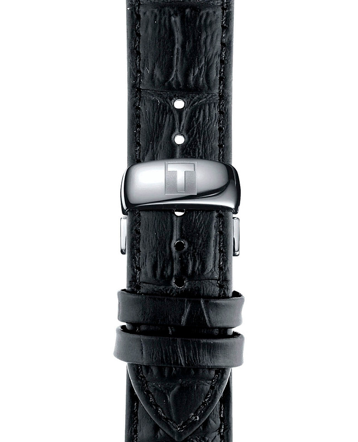 Часы Tissot Tradition GMT T063.639.16.057.00 — мужские, кожаный