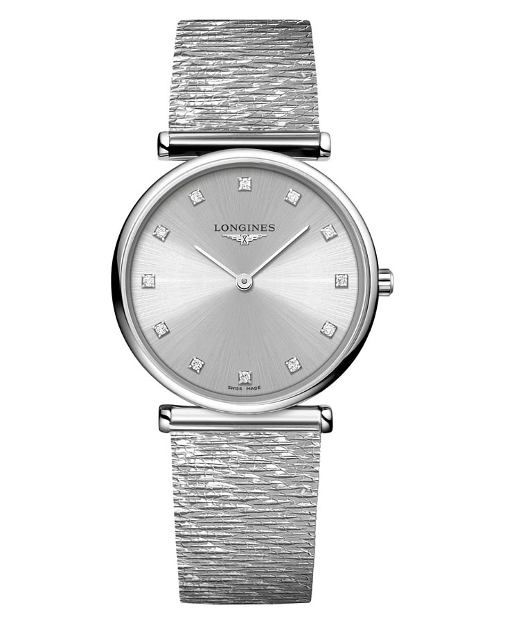 Часы Longines La Grande Classique L4.512.4.74.6 — женские, серебристый