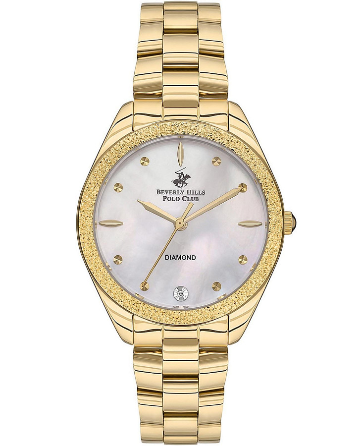 Часы Beverly Hills Polo Club BP3564C.120 — женские, перламутровый