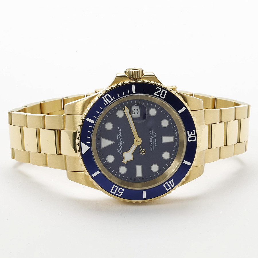 Часы Mathey-Tissot Mathy H906PBU — металл сталь, Швейцария