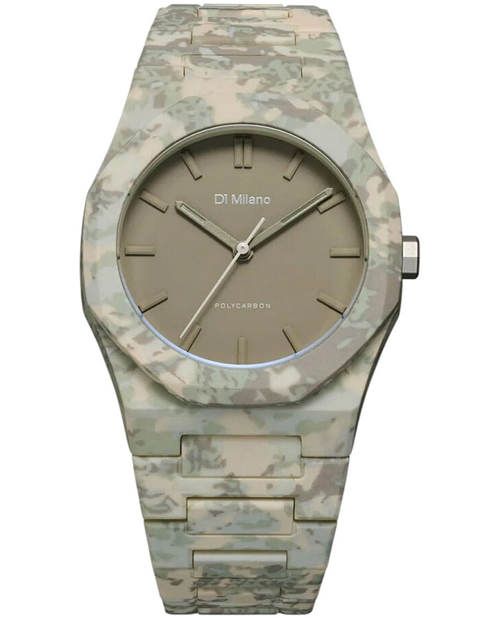 Часы D1 Milano Polycarbon PCBJ38 — мужские, зеленый