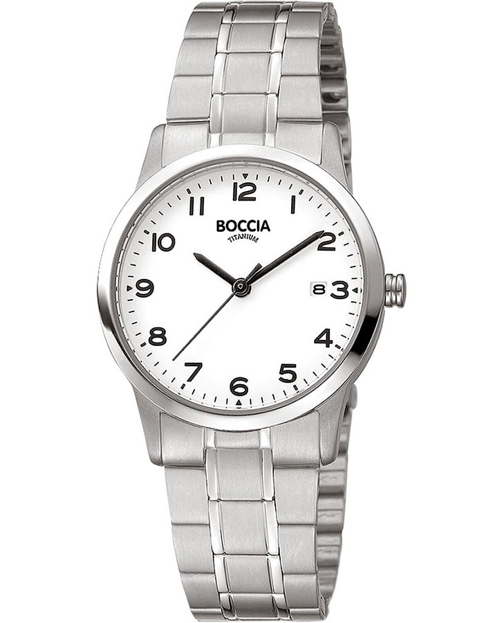 Часы Boccia Titanium 3302-01 — женские, белый