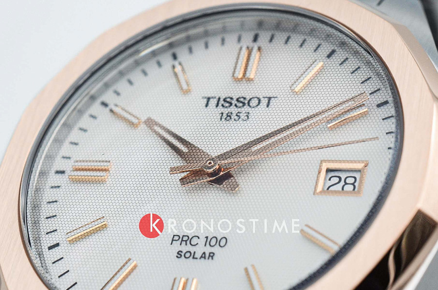 Часы Tissot PRC 100 Solar Quartz 34mm T151.822.22.111.00 — Швейцария, кварцевые