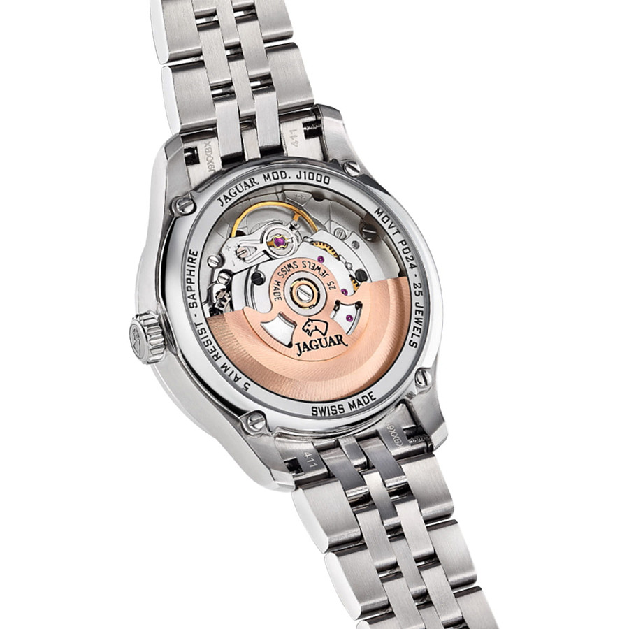 Часы Jaguar Automatic Woman J1000/6 — механические, металл сталь