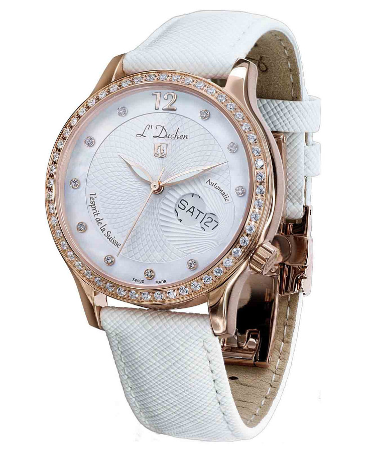 Часы L'Duchen Coquille D 713.46.33 — механические, сталь металл