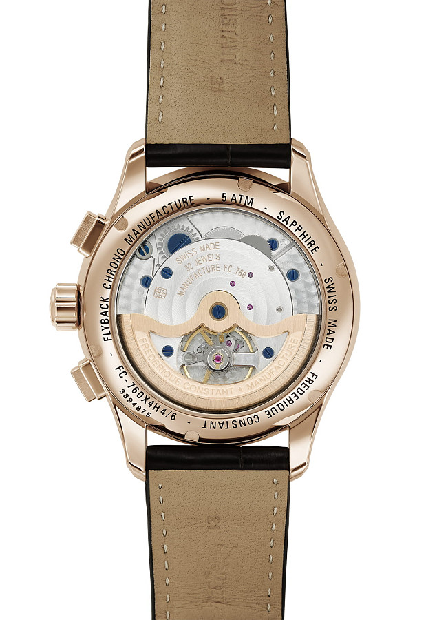 Часы Frederique Constant Flyback Chronograph Manufacture FC-760CHC4H4 — металл сталь, Швейцария
