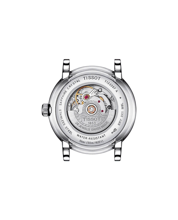 Часы Tissot Carson Automatic Lady T122.207.11.036.00 — механические, Швейцария, женские