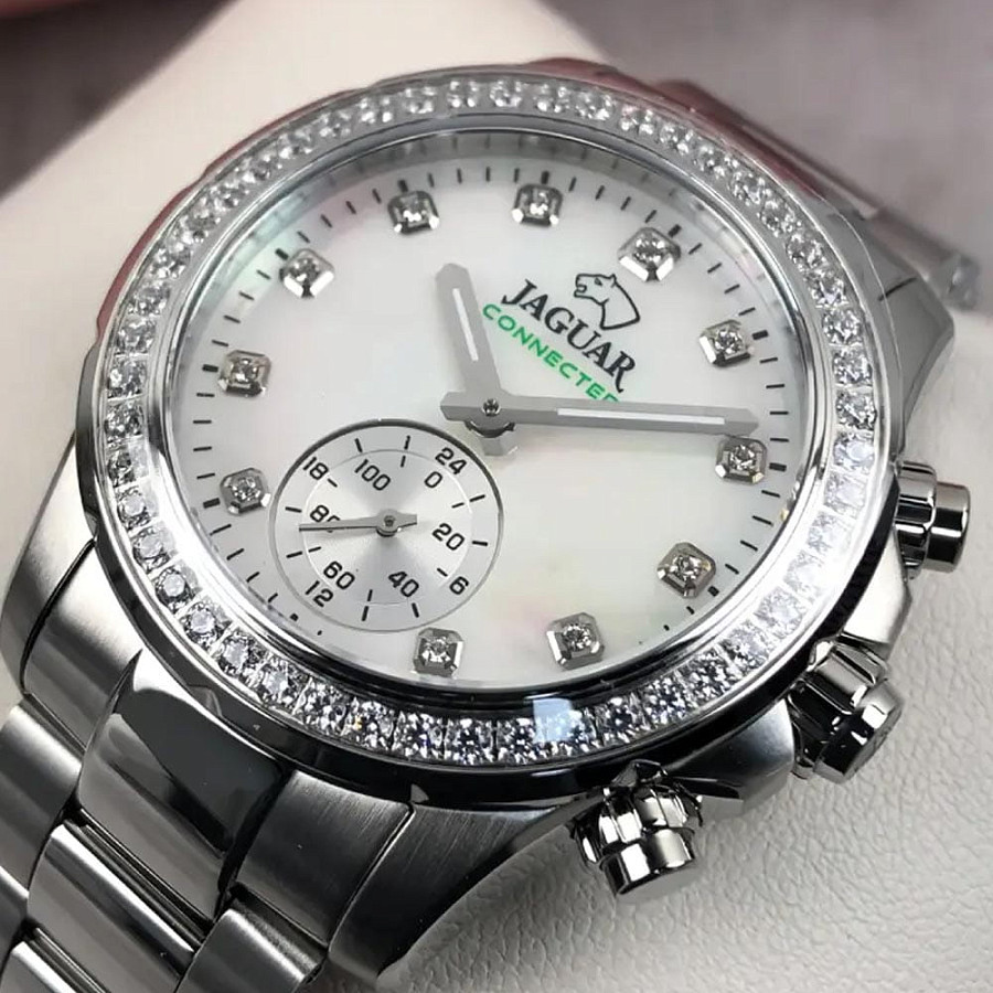 Часы Jaguar Connected Lady J980/1 — перламутровый, кварцевые