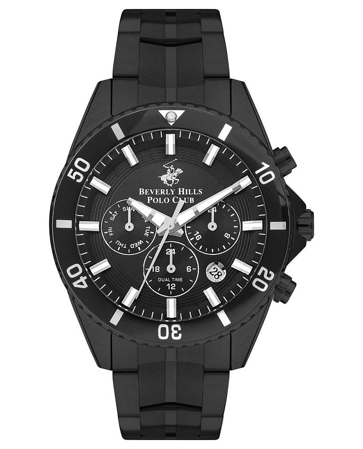 Часы Beverly Hills Polo Club BP3500X.650 — мужские, черный
