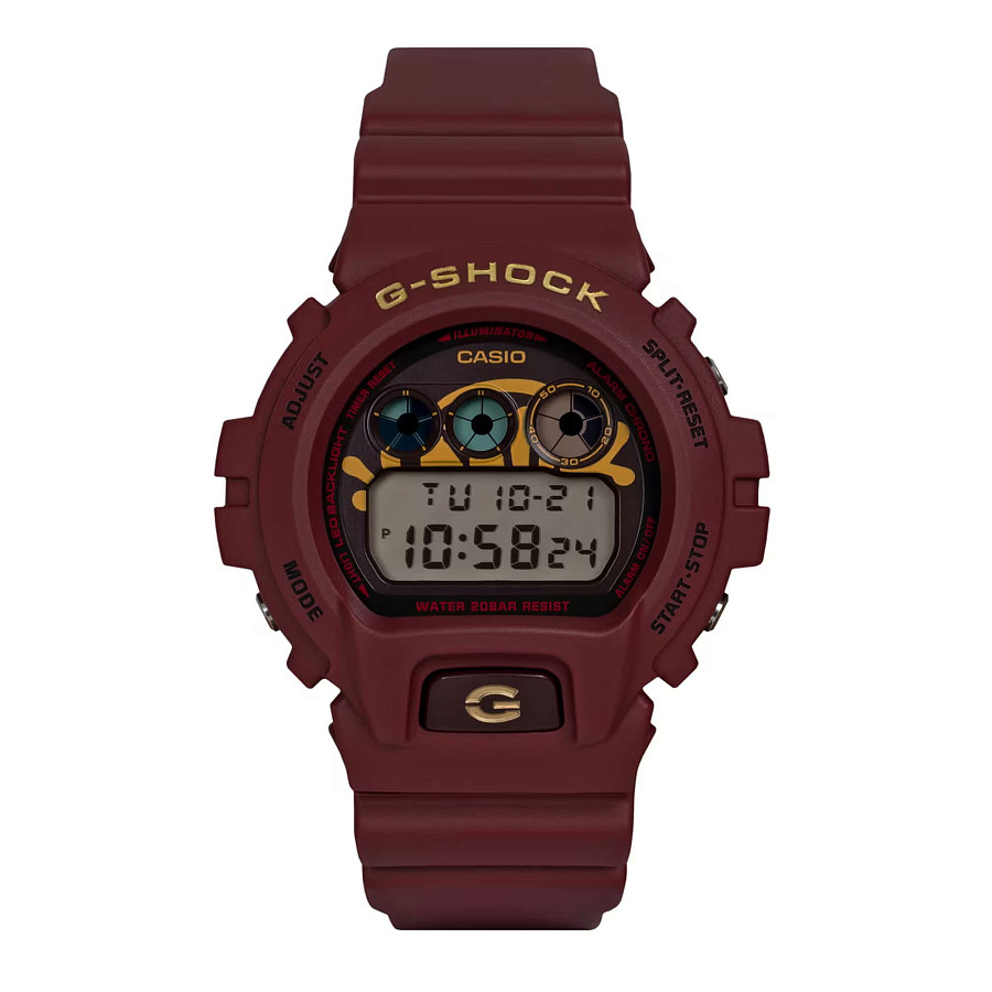 Часы Casio G-Shock DW-6900CC25-4 — электронные, пластик