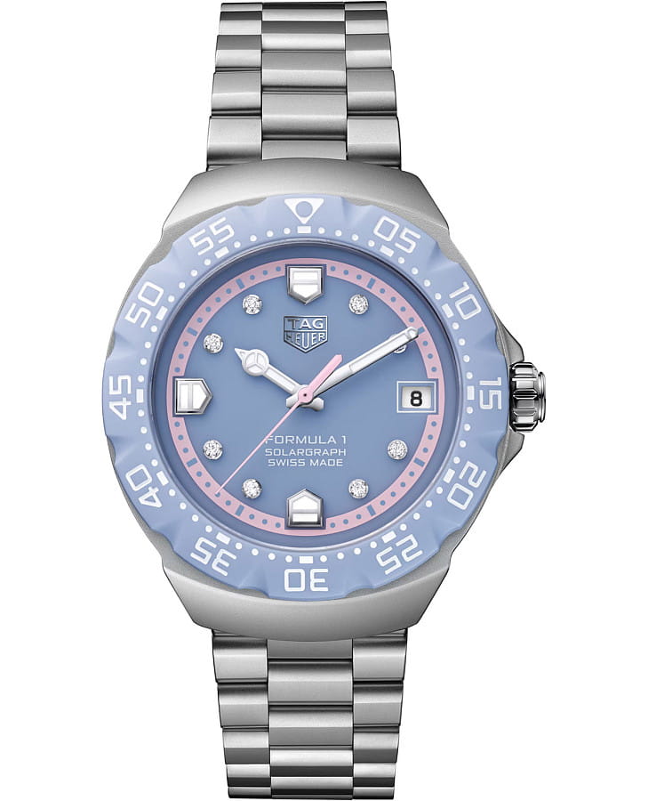 Часы TAG Heuer Formula 1 Solargraph WBY111C.BA0042 — мужские, голубой