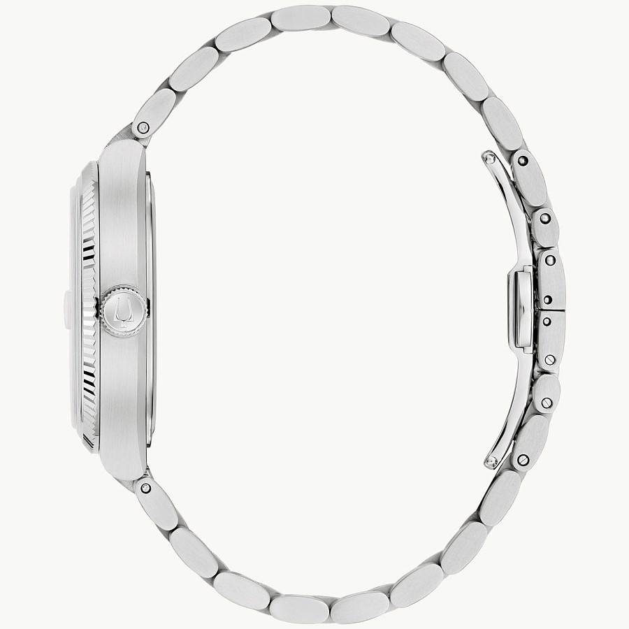 Часы Bulova Super Seville 96B439 — кварцевые, металл сталь