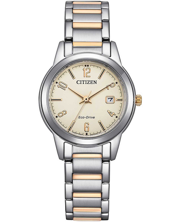 Часы Citizen Eco-Drive FE1244-72A — женские, желтый