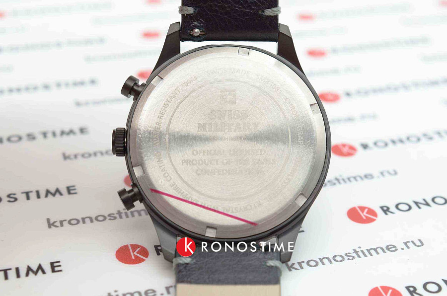 Часы Swiss Military by Chrono SM34081.10 — нержавеющая сталь, мужские
