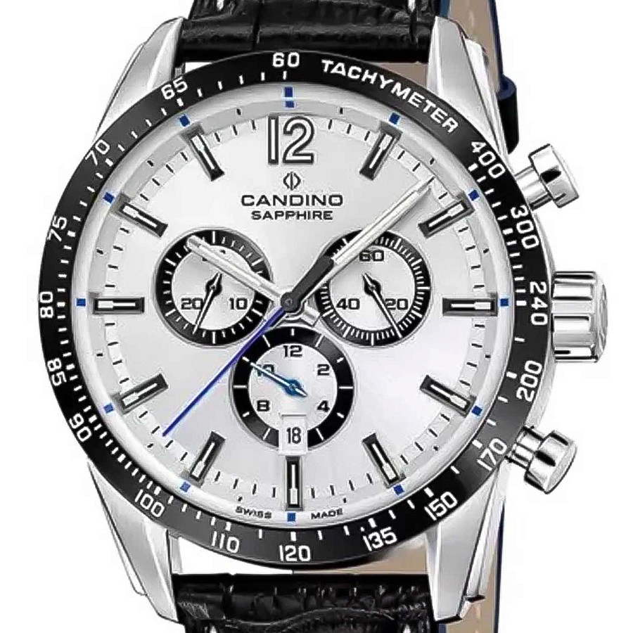 Часы Candino Gents Sport C4758/1 — кварцевые, сталь металл