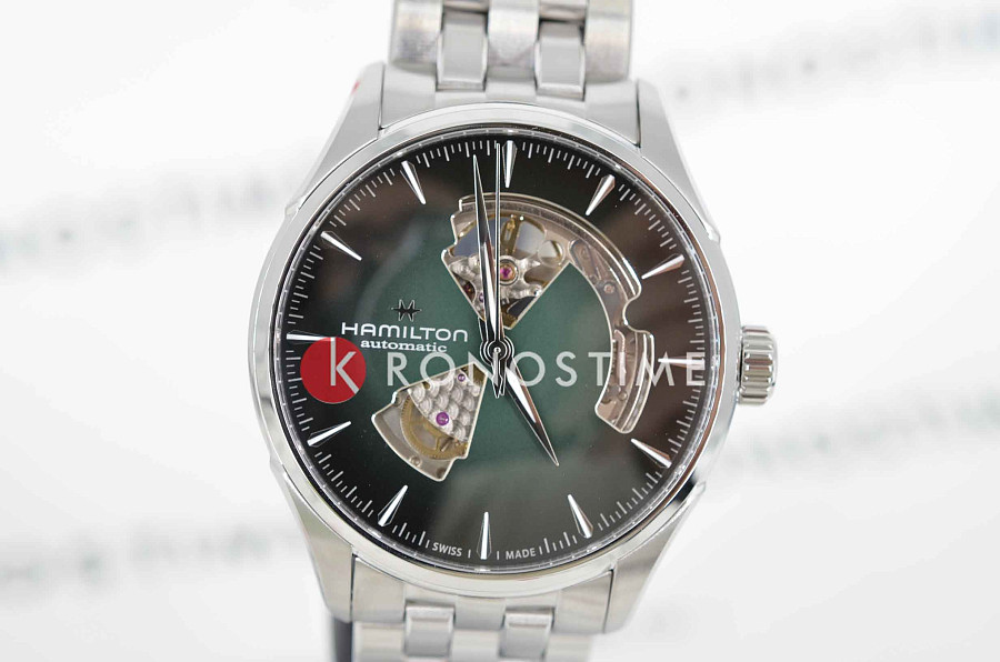 Часы Hamilton Jazzmaster Open Heart Auto H32705160 — механические, сталь