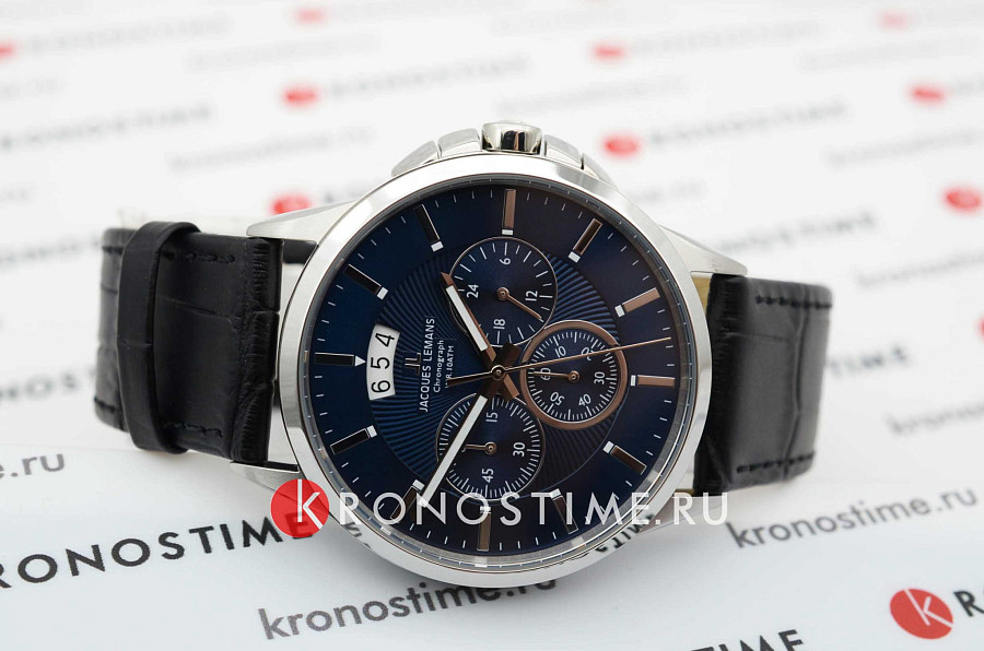 Часы Jacques Lemans Classic 1-1542G — металл сталь, Австрия