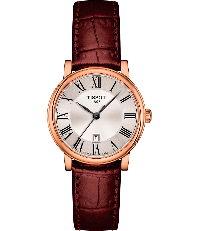 Часы Tissot Carson Premium Lady T122.210.36.033.00 — женские, серебристый