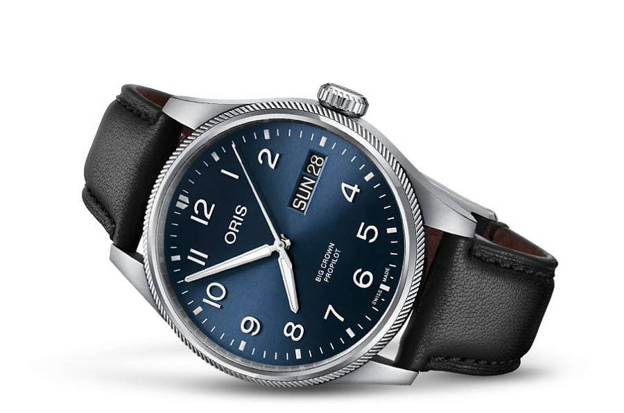 Часы Oris Propilot Big Crown Propilot Big Day Date 01 752 7760 4065-07 3 22 05LC — механические, металл сталь