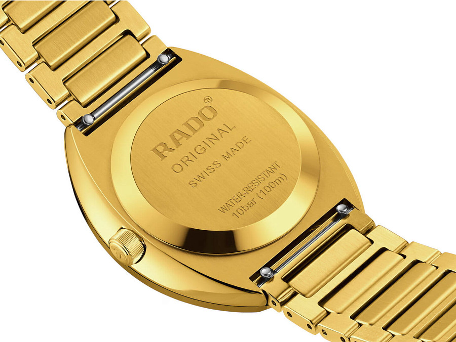 Часы Rado Diastar Original R12161263 — нержавеющая сталь с pvd-покрытием, мужские