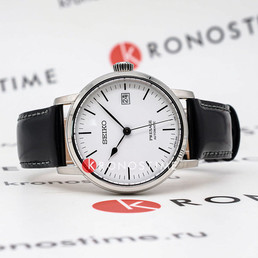 Часы Seiko Presage SPB113J1 — механические, сталь металл